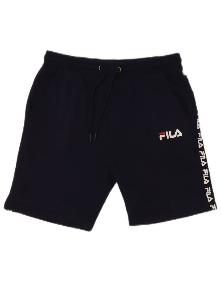 FILA Sportske kratke hlače za dječake 13-14 godina tamnoplavi poliester