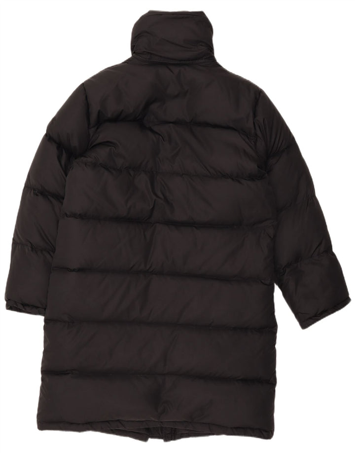 Replay ženski preveliki podstavljeni kaput UK 6 XS crni poliamid