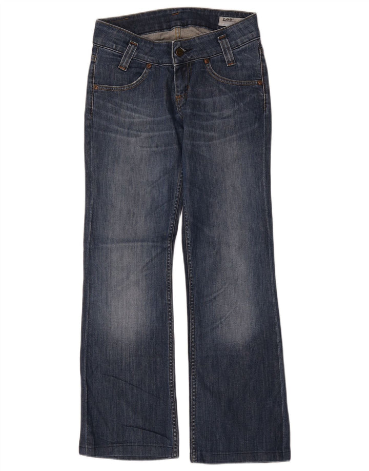 Lee ženske traperice Leola Bootcut W26 L28 plavi pamuk