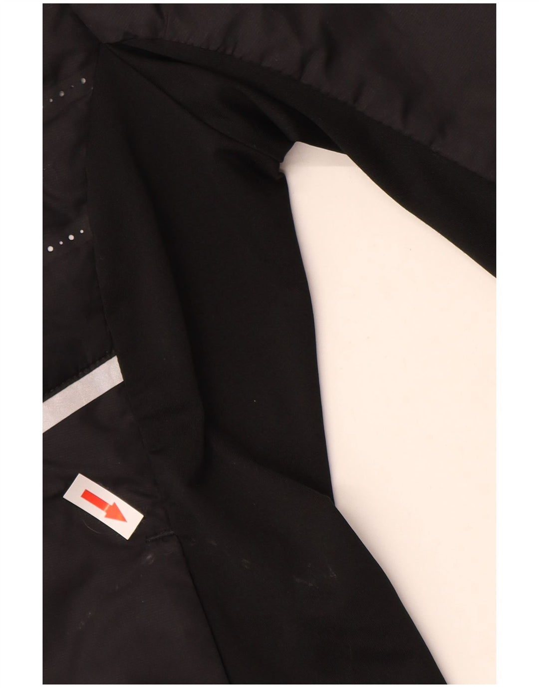 NIKE ženska trkačka jakna UK 12 srednji crni poliester