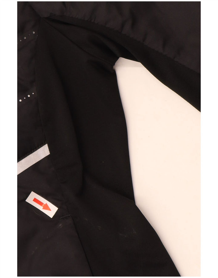 NIKE ženska trkačka jakna UK 12 srednji crni poliester