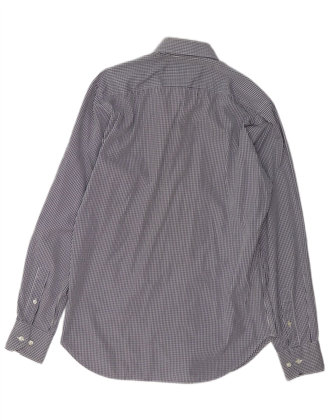ETRO muška košulja srednje tamnoplave boje gingham pamuka