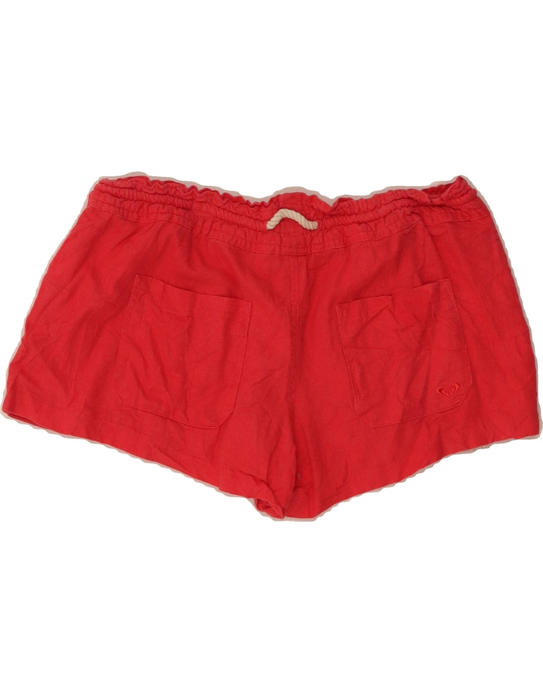 ROXY Womens Sport Shorts  Large W34 Red Flax Vintage Roxy and Second-Hand Roxy from Messina Hembry 