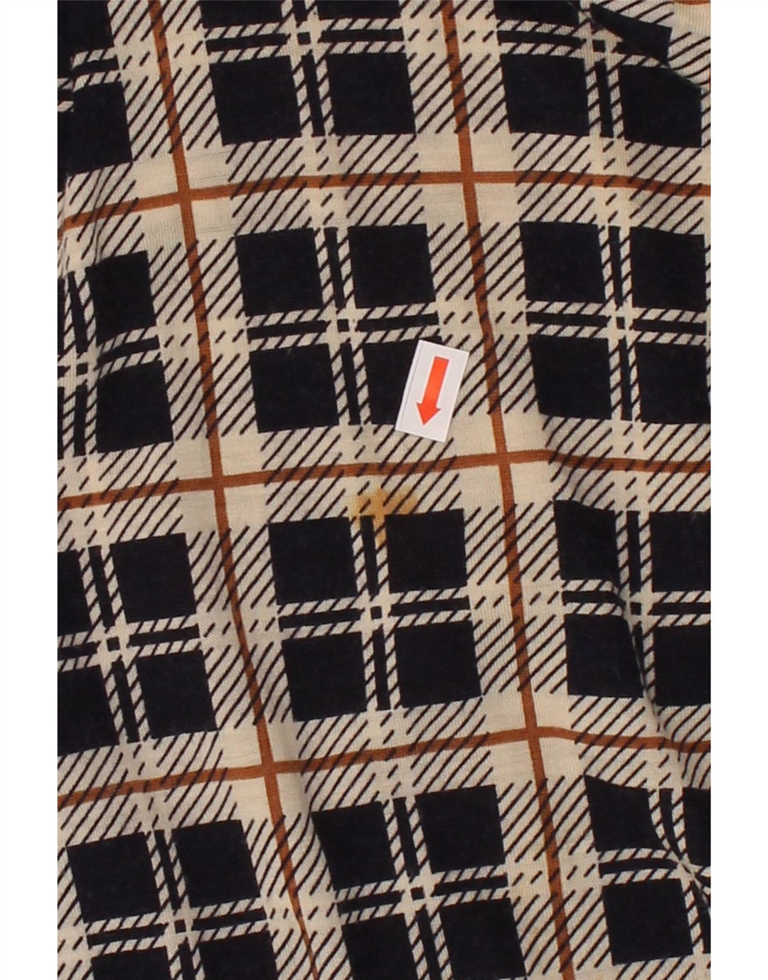 LUISA SPAGNOLI Womens 3 Button Blazer Jacket IT 52 2XL Beige Check Vintage Luisa Spagnoli and Second-Hand Luisa Spagnoli from Messina Hembry 