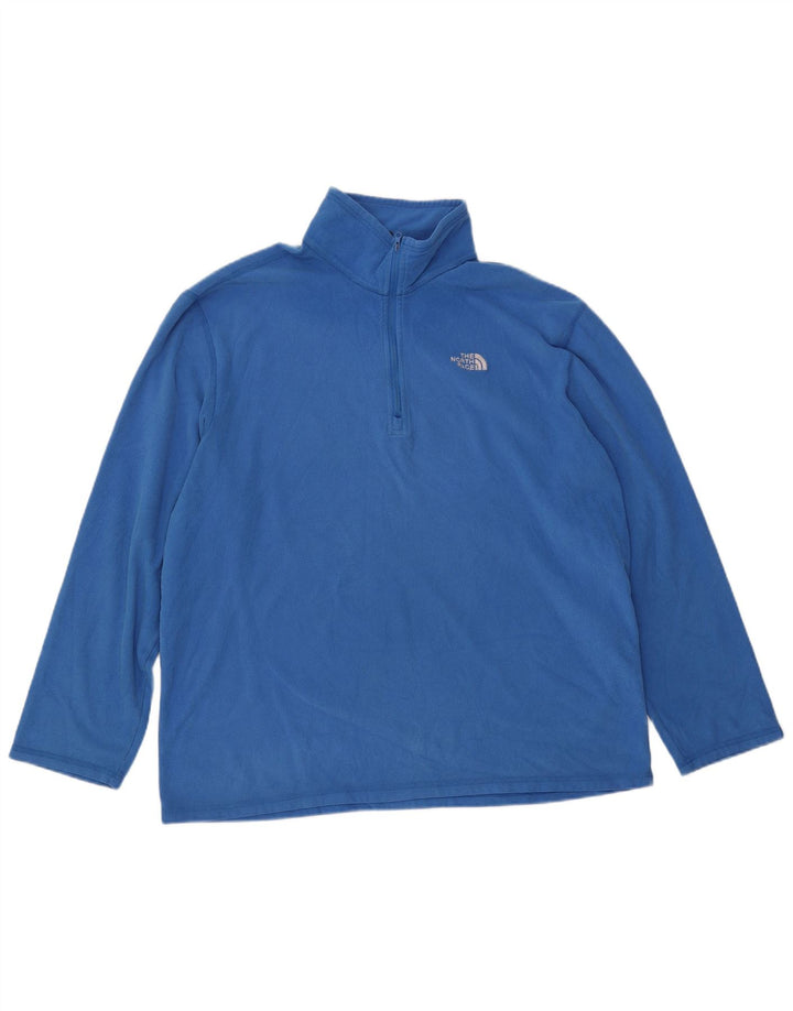 THE NORTH FACE Muški džemper od flisa s patentnim izrezom XL plavi poliester