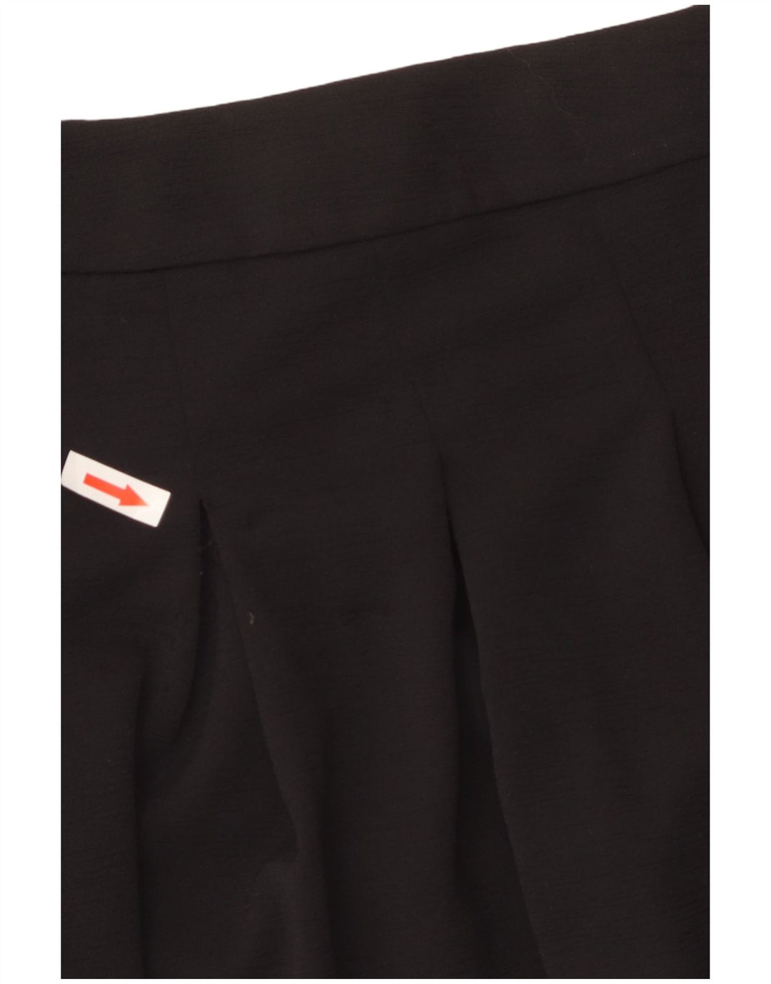 Tommy Hilfiger ženska mini plisirana suknja srednje veličine W28 crni poliester