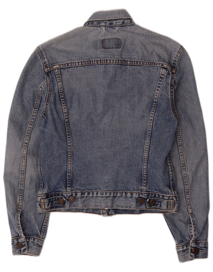 Levi's ženska traper jakna UK 10 Small Blue Cotton