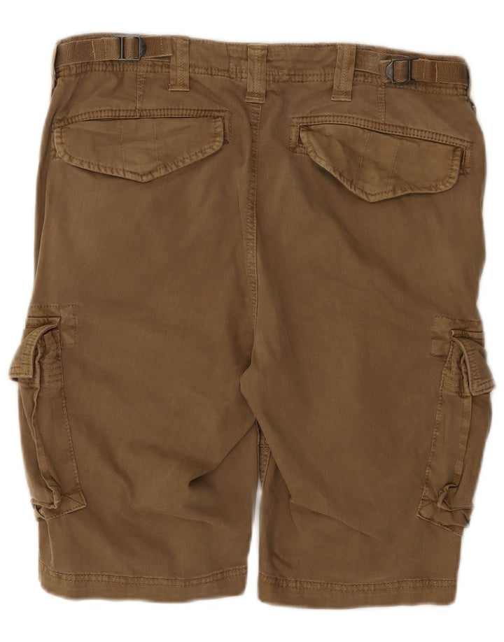 Superdry muške kargo kratke hlače W32, srednji kaki pamuk