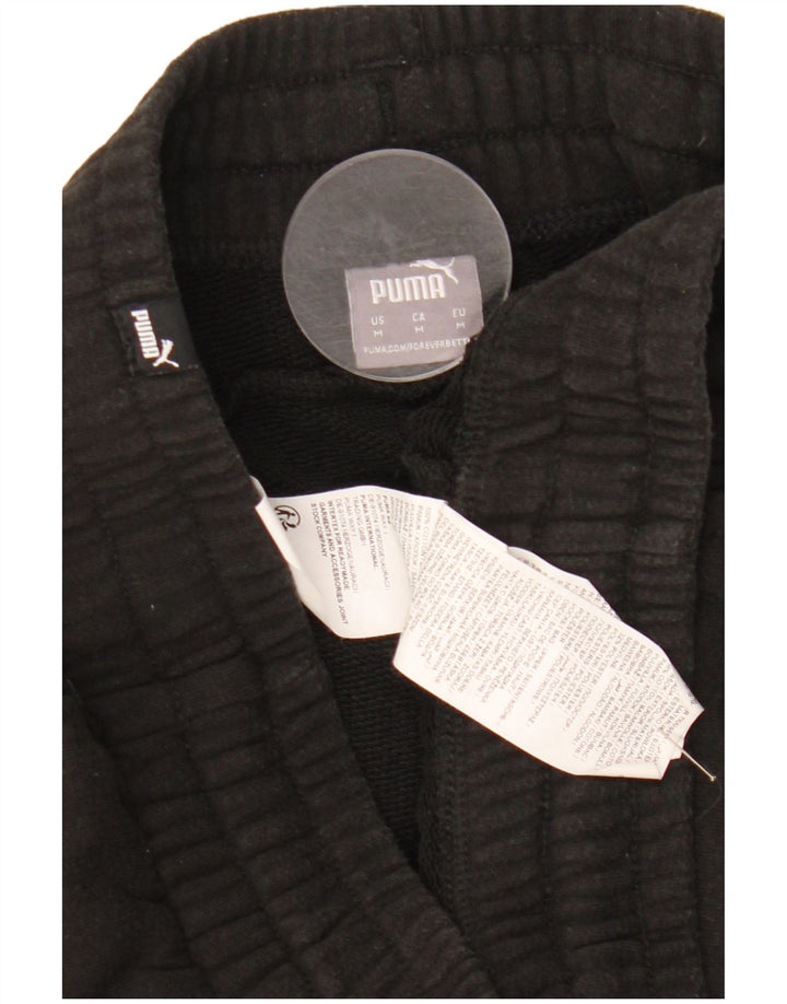 Puma muške sportske kratke hlače Srednje crni pamuk