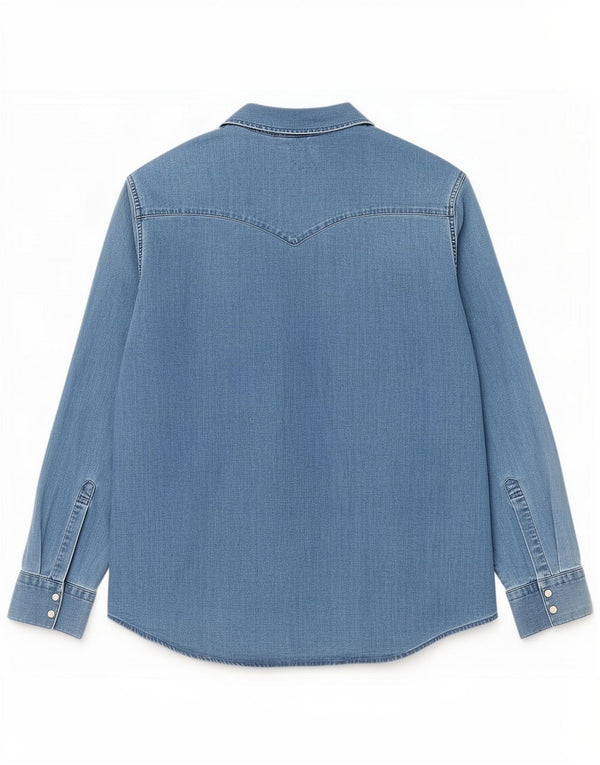 Levi's muška traper košulja XL plavi pamuk