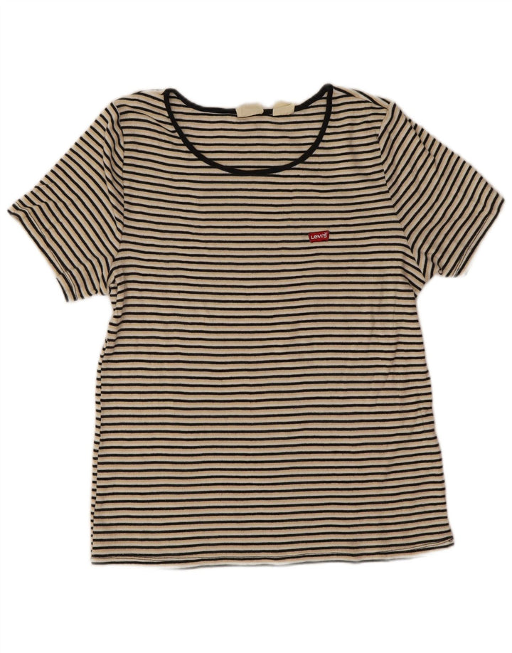 Levi's ženska majica kratkih rukava UK 18 XL na višebojne pruge