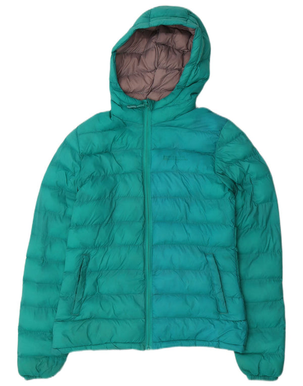 Mountain Warehouse Ženska podstavljena jakna s kapuljačom UK 8 Small Green Colourblock