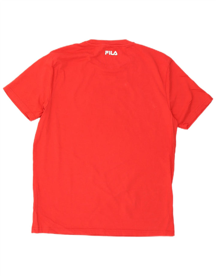 Fila muška majica kratkih rukava s grafičkim motivima XL crvena