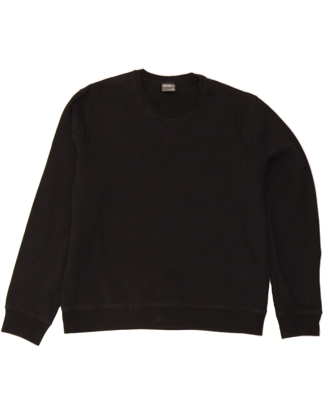 EDDIE BAUER Mens Sweatshirt Jumper XL Black Cotton Vintage Eddie Bauer and Second-Hand Eddie Bauer from Messina Hembry 