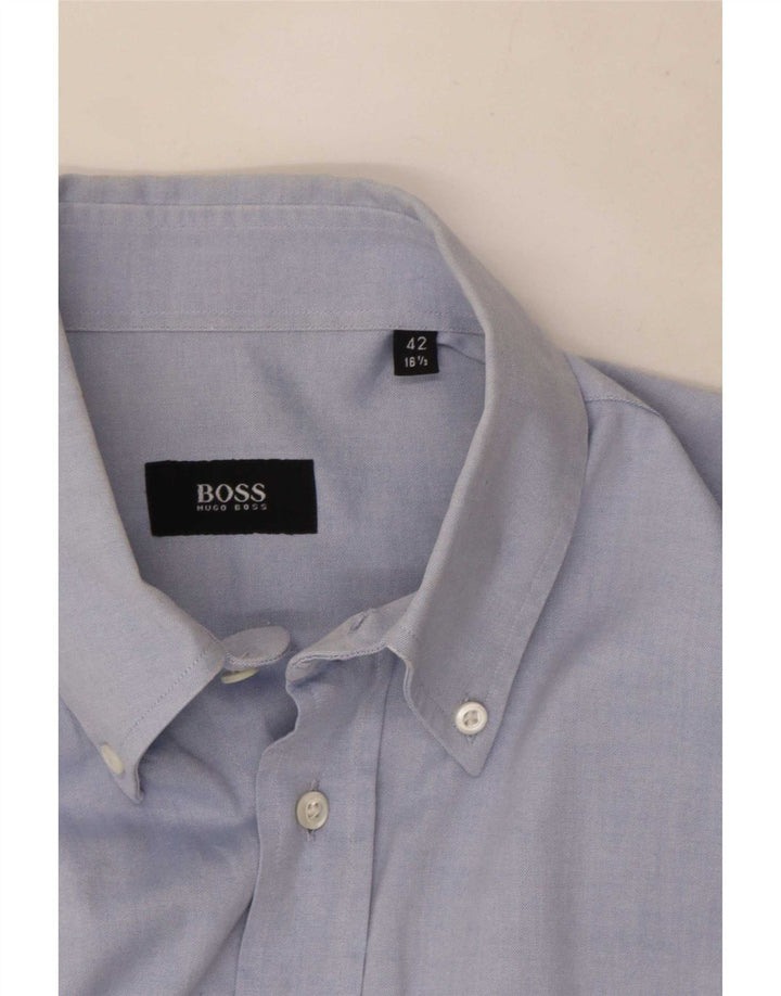 Hugo Boss muška košulja veličina 42 16 1/2 velika plava