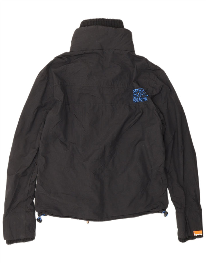 SUPERDRY ženska jakna s vjetrovkom UK 14 srednje crna
