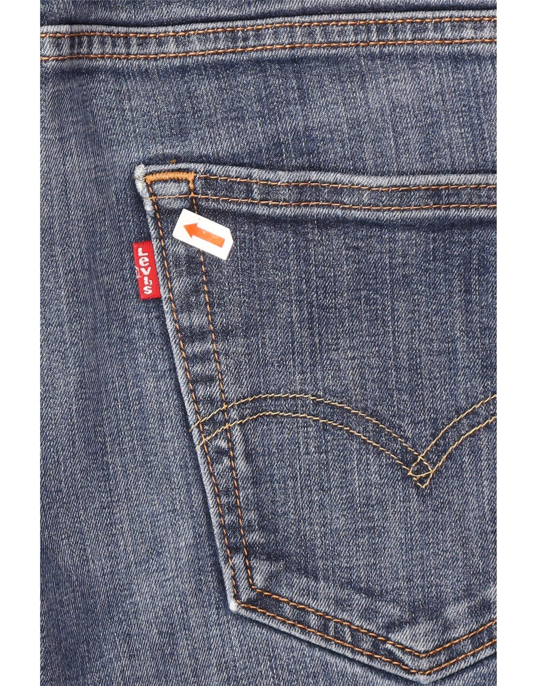 LEVI'S muške 502 traper kratke hlače W33 srednje plavi pamuk