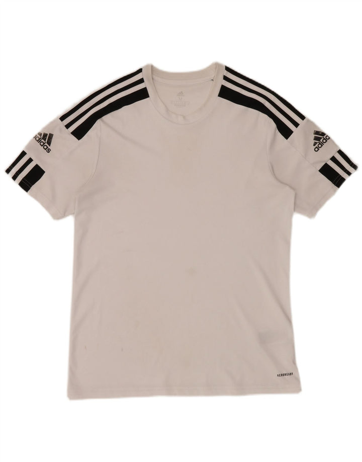 Adidas muška Aeroready majica kratkih rukava srednje bijele boje od poliestera
