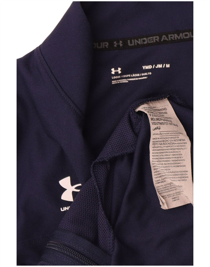 Gornja jakna od trenirke Under Armour za dječake 9-10 godina srednje tamnoplava