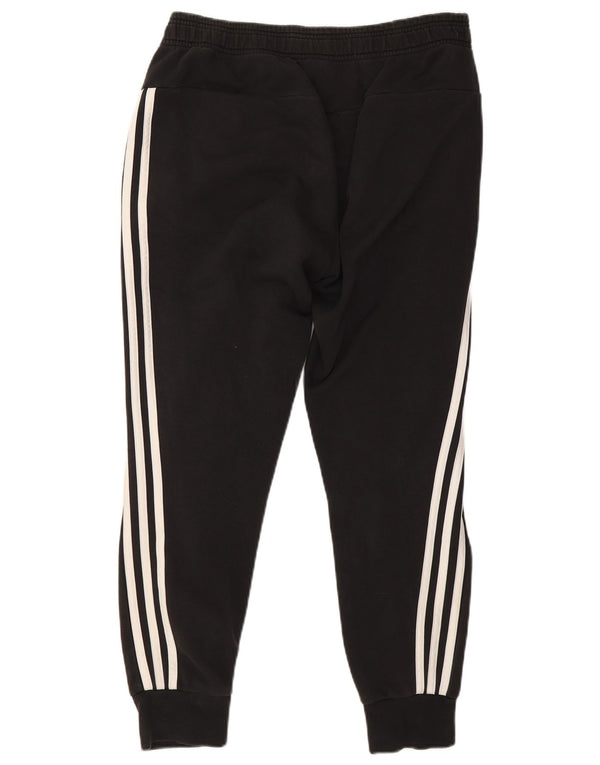 Adidas Ženska trenirka Hlače Joggers UK 12/14 Srednje crni pamuk