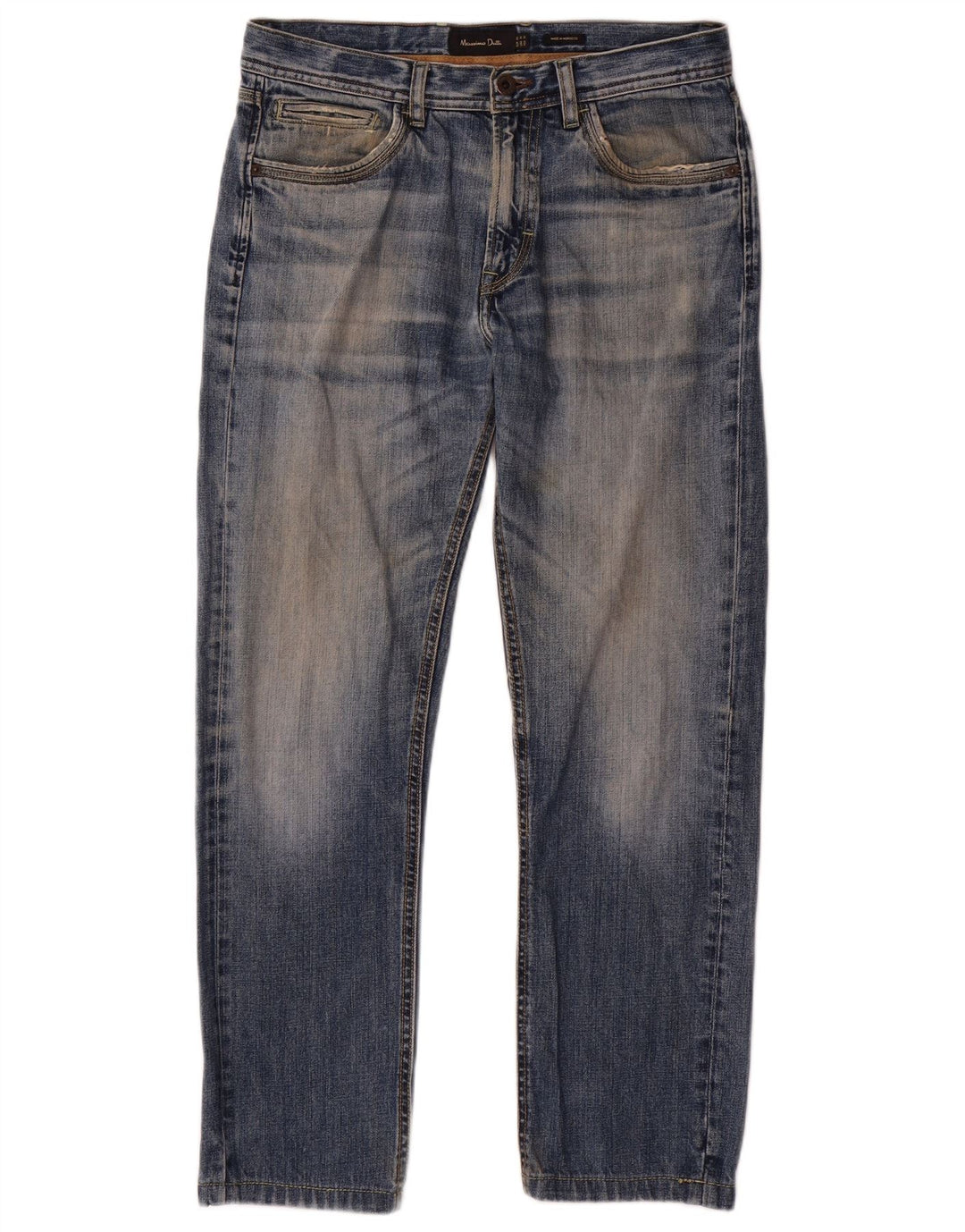 Massimo Dutti muške ravne traperice EU 40 srednje W31 L28 plave