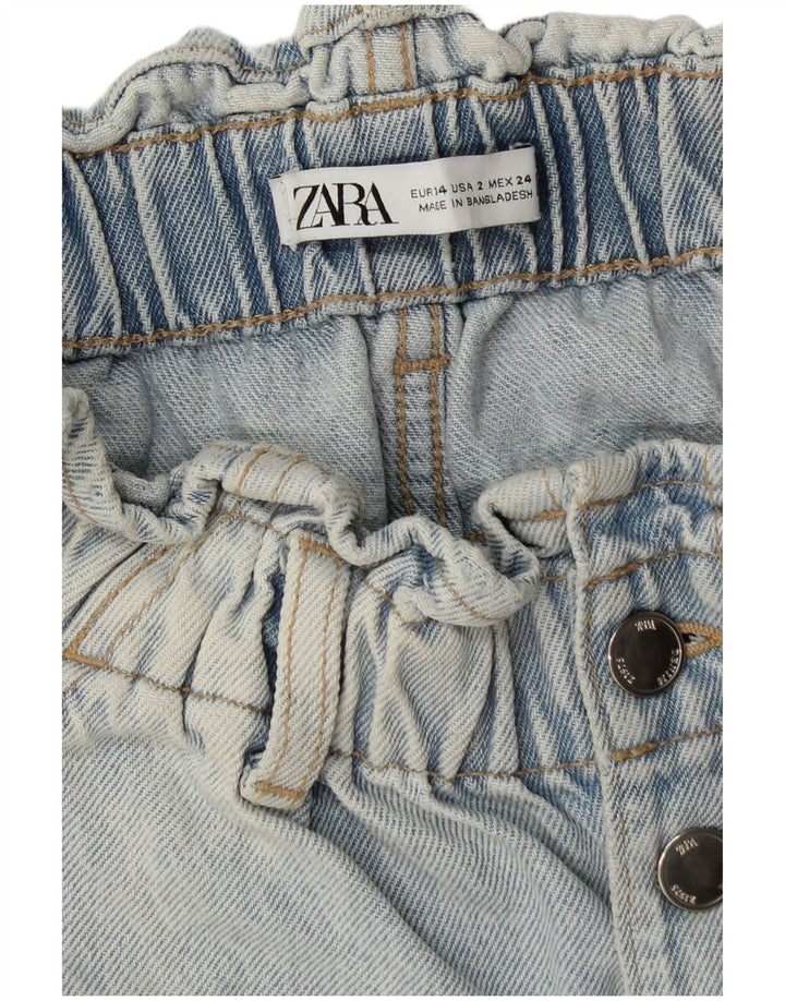 ZARA Ženske traper kratke hlače EU 34 2XS W24 Plave