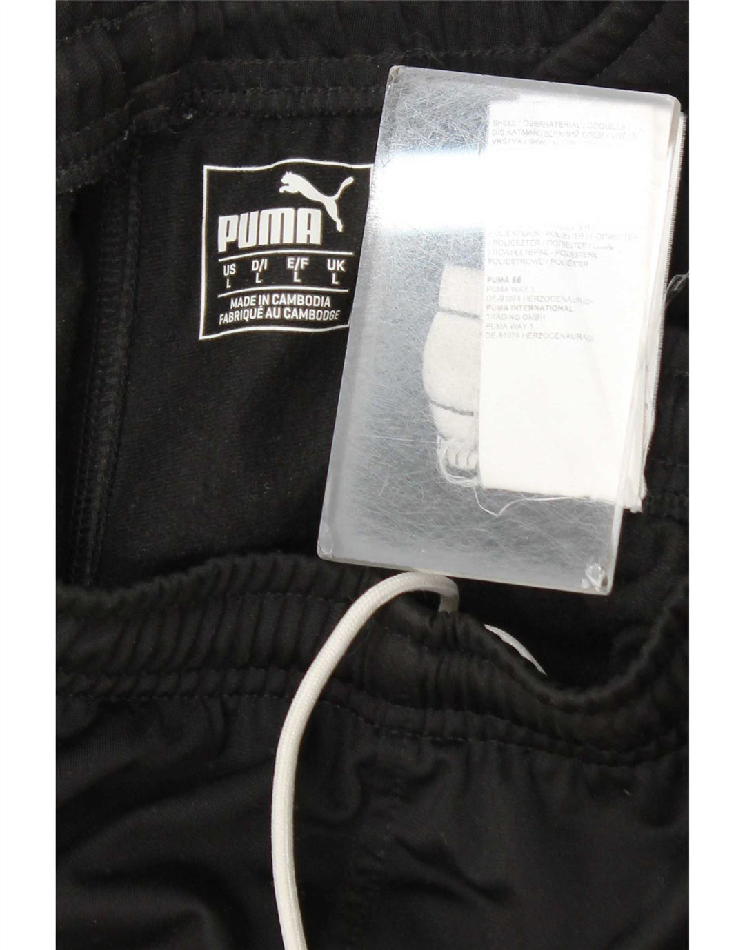 Puma muška trenirka hlače Joggers veliki crni poliester