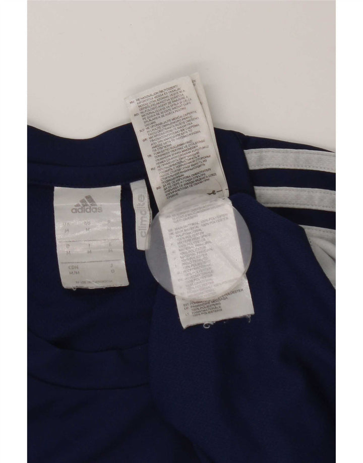 Adidas muška Climalite majica kratkih rukava Medium tamnoplavi Colourblock Poliester