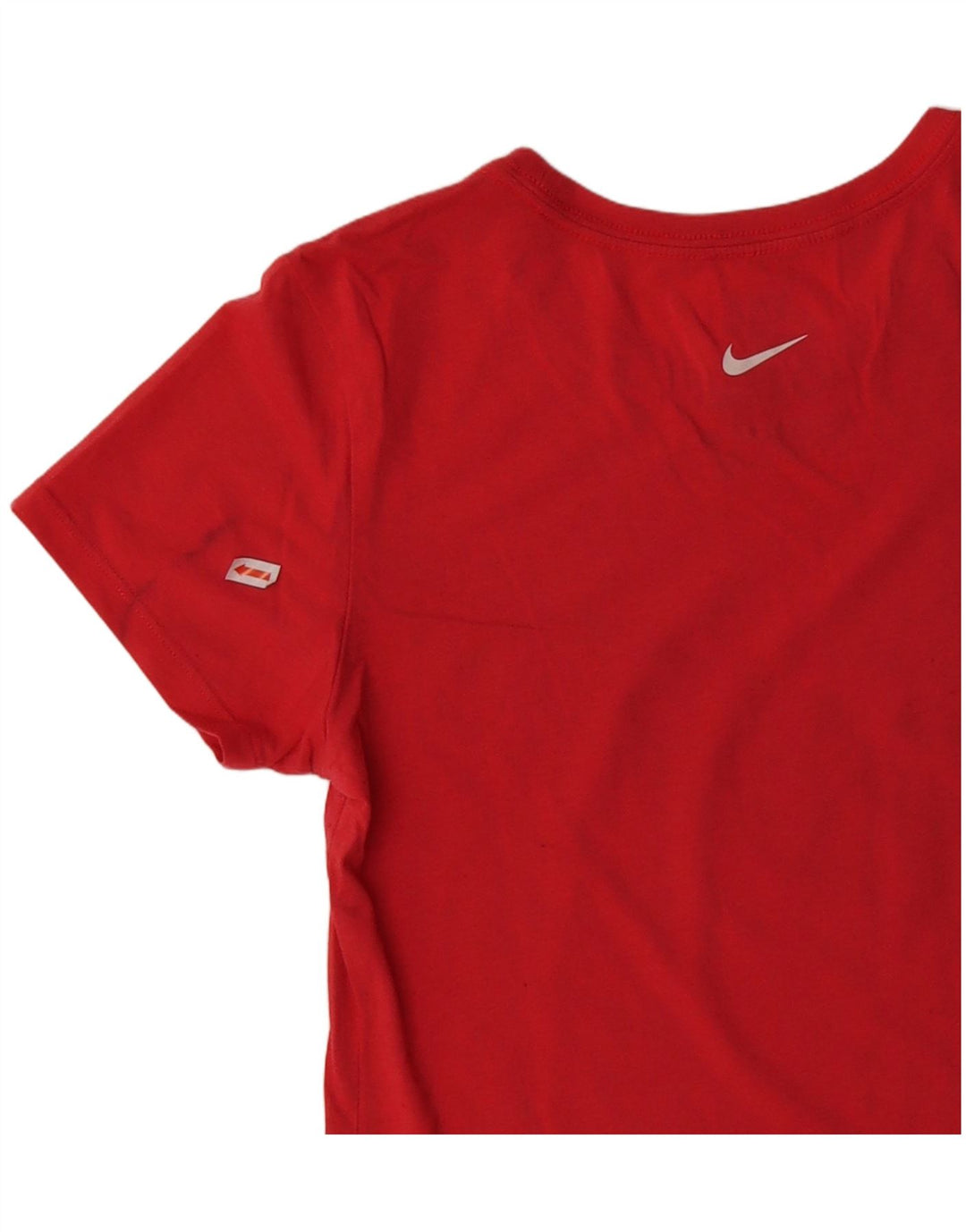 NIKE ženska majica kratkih rukava Slim Fit UK 12 srednje crvena