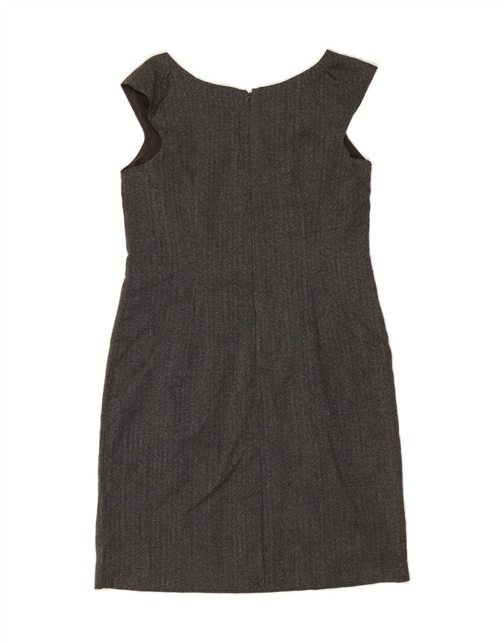 MOSSIMO Womens Sleeveless Sheath Dress US 16 2XL Grey Herringbone Vintage Mossimo and Second-Hand Mossimo from Messina Hembry 
