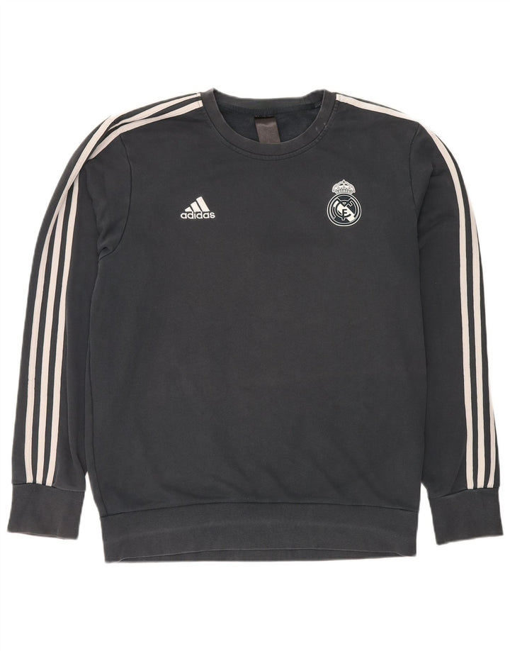 Adidas muška trenirka Real Madrid Veliki sivi pamuk