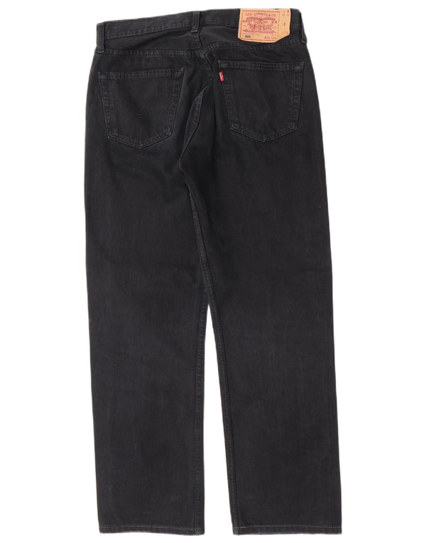 Levi's muške 501 ravne traperice W34 L29 tamnoplavi pamuk