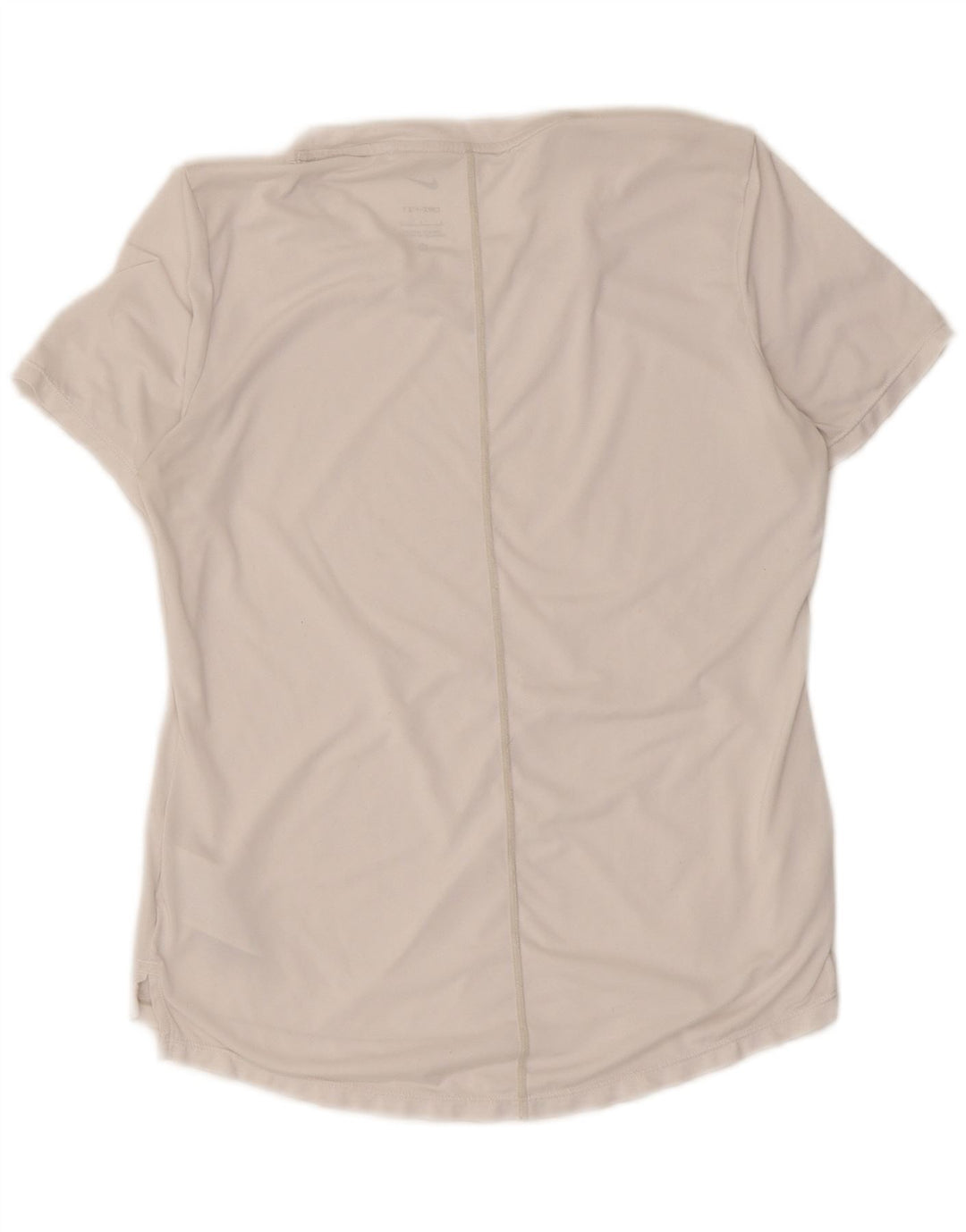 Nike Ženska majica kratkih rukava Dri Fit UK 10 Mali bijeli poliester