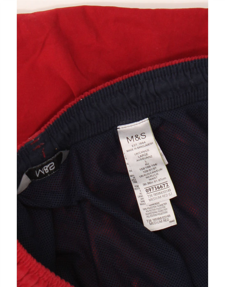 Marks & Spencer muške kratke kupaće hlače veliki crveni poliester