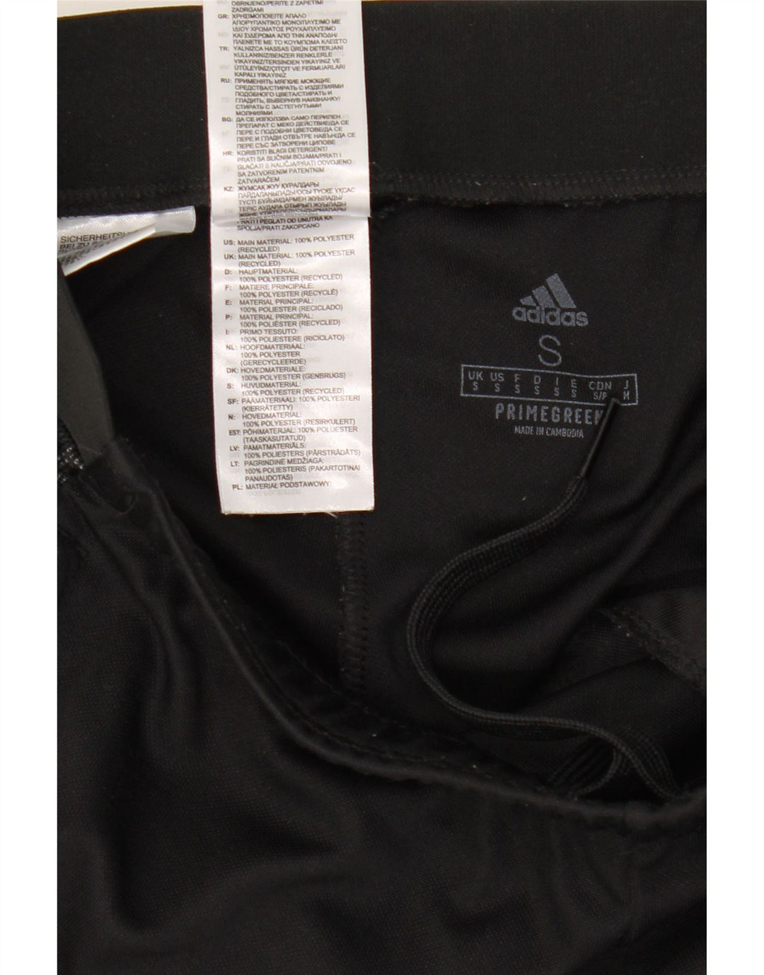 Adidas muške hlače od trenirke Juventus male crne od poliestera