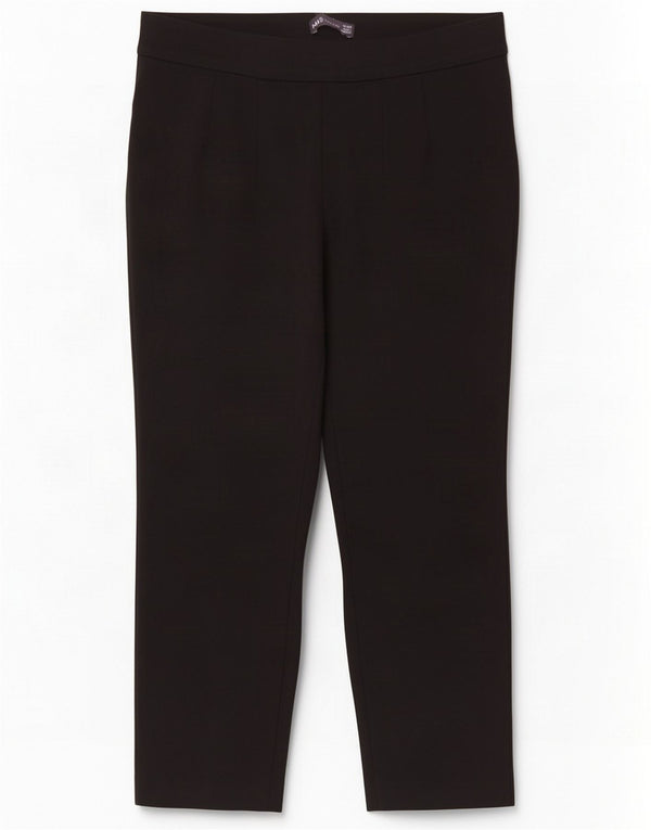 Ženske skraćene hlače Marks & Spencer UK 14 Large W32 L24 crna viskoza