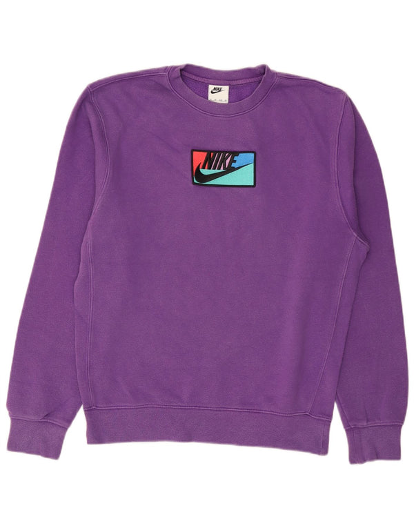Nike muška majica s motivom Regular Fit XS ljubičasti pamuk