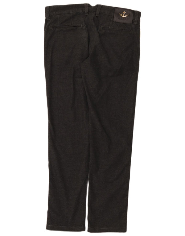 Armani ženske uske chino hlače EU 46 XL W32 L29 sivi pamuk