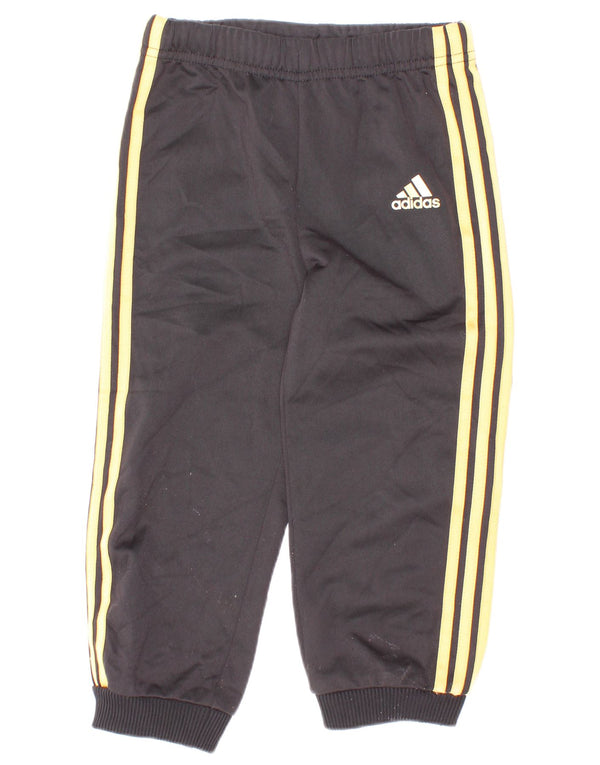 Adidas Baby Boys Trenirke Hlače 18-24 mjeseca crne poliesterske