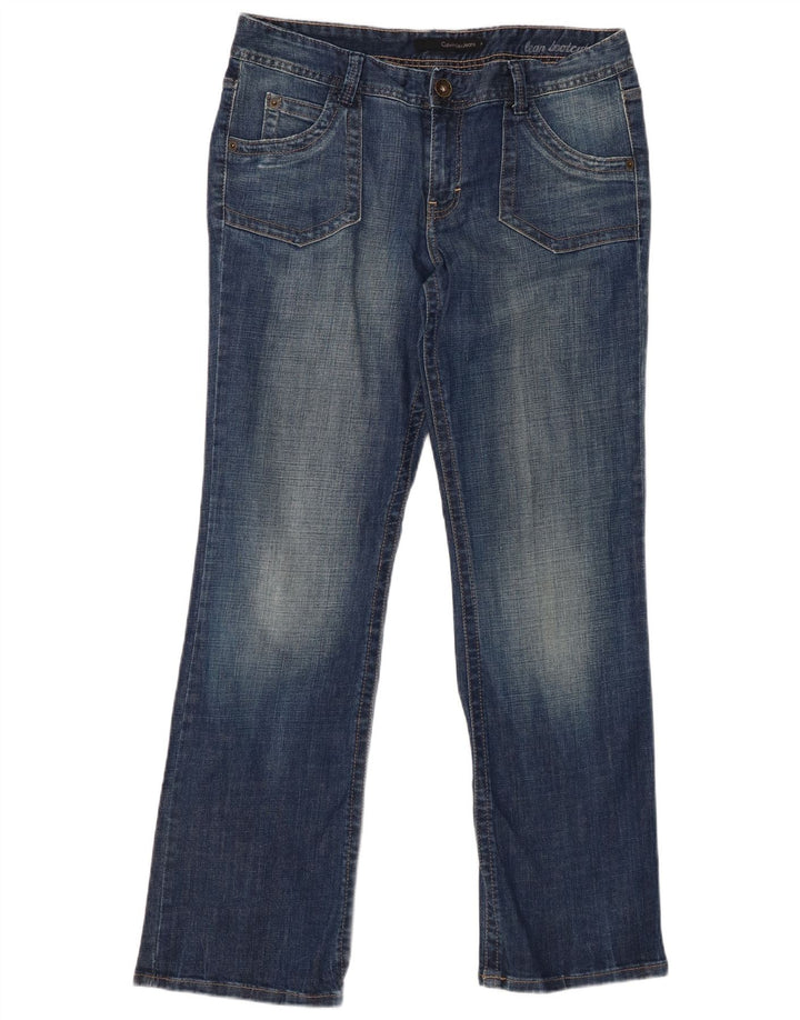 CALVIN KLEIN Ženske Bootcut traperice US 14 XL W34 L31 Plavi pamuk