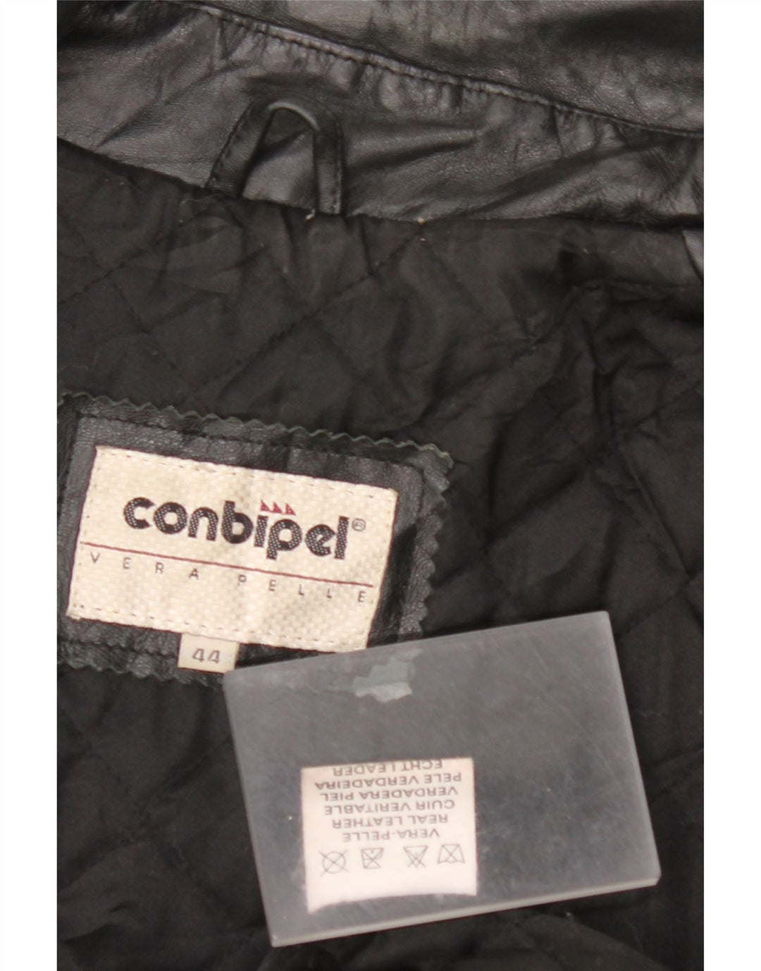 CONBIPEL muška kožna jakna IT 44 XS crna koža