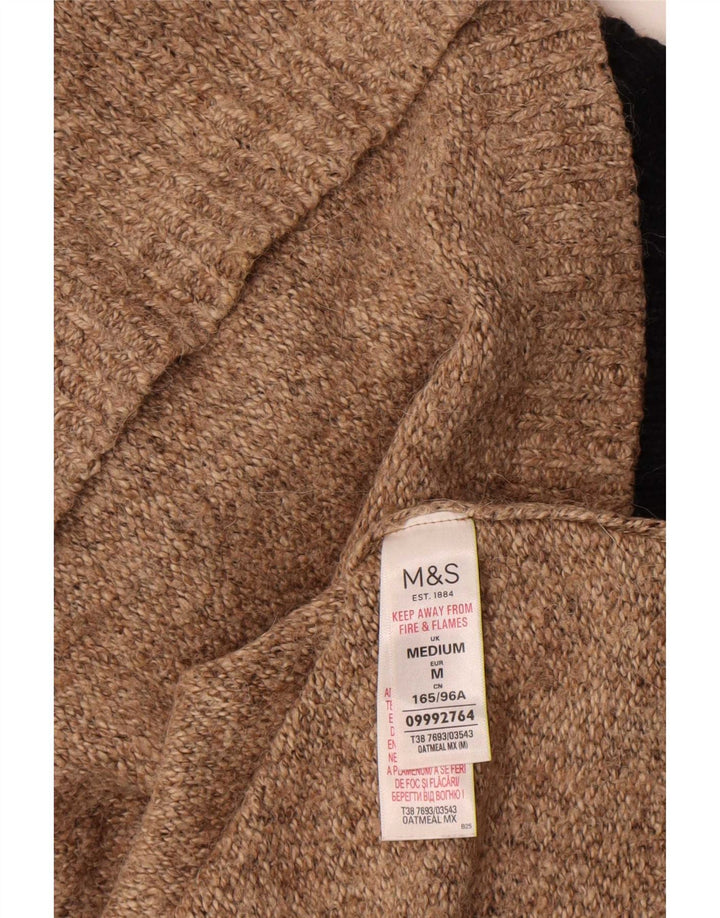 Marks & Spencer ženski džemper kratkih rukava s kornjačastim izrezom UK 14 Srednji