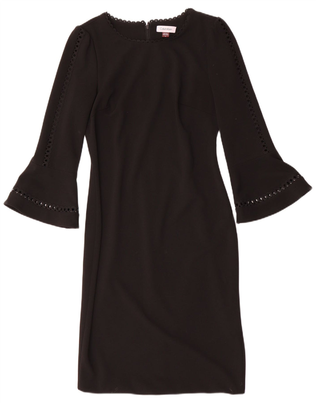 CALVIN KLEIN Ženska plašt haljina 3/4 rukava US 8 srednje crna poliester