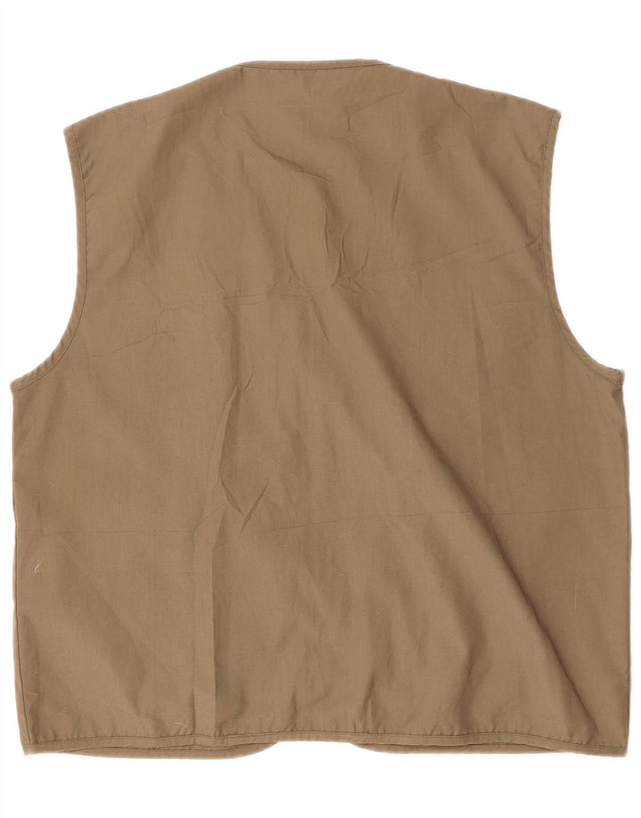 VINTAGE muška uslužna jakna UK 40, veliki smeđi pamuk