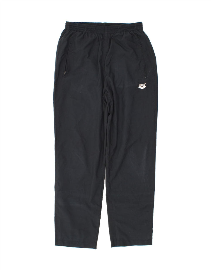 ARENA Mens Tracksuit Trousers Large  Black Vintage Arena and Second-Hand Arena from Messina Hembry 