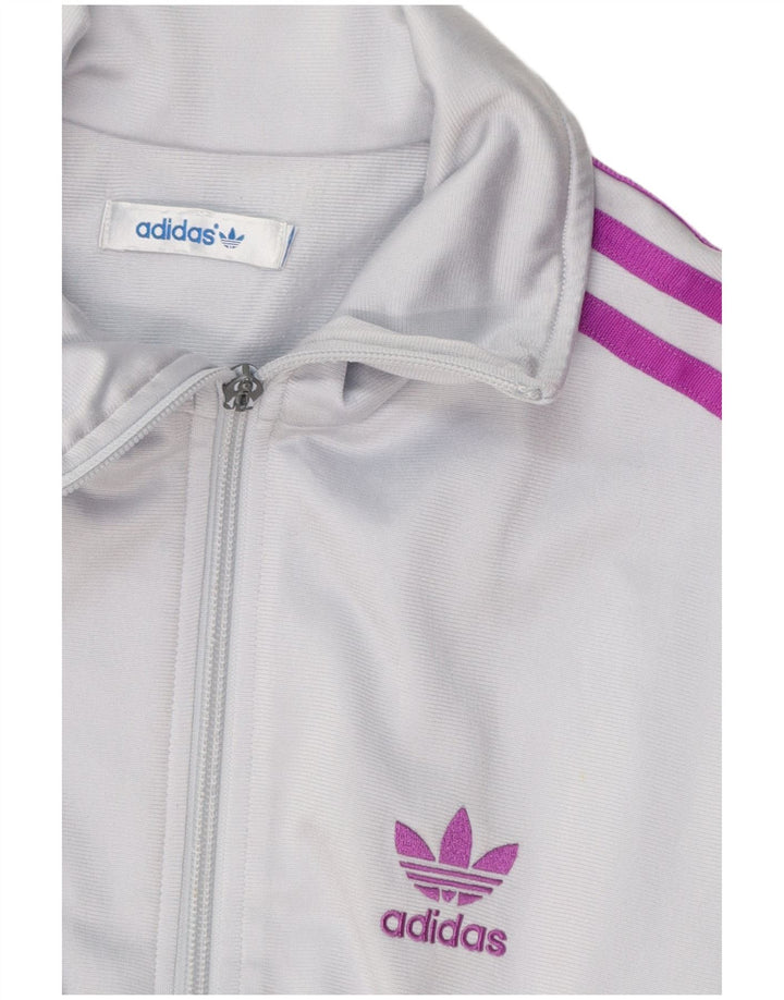 Adidas ženska gornja jakna od trenirke EU 34 XS sivi poliester