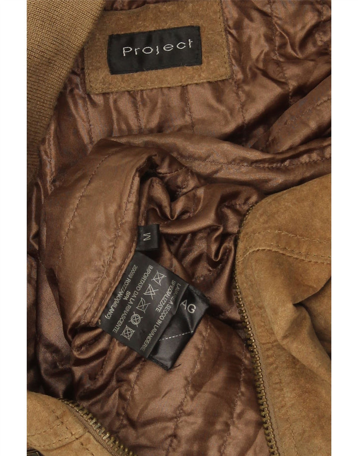 PROJECT Ženska antilop jakna UK 14 srednje bež koža