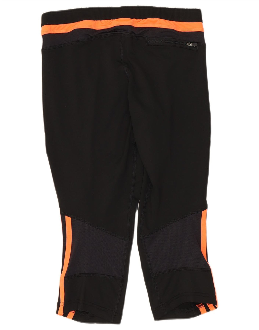 Adidas ženske kapri tajice UK 14 srednje crne poliesterske boje