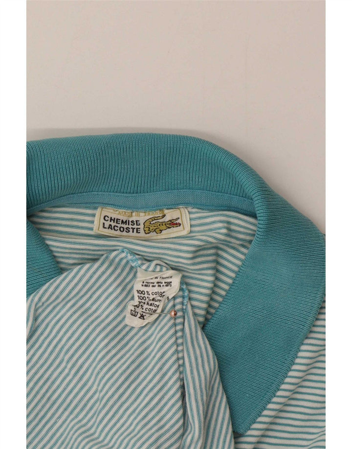 Lacoste muška polo majica srednje plave pamučne pruge