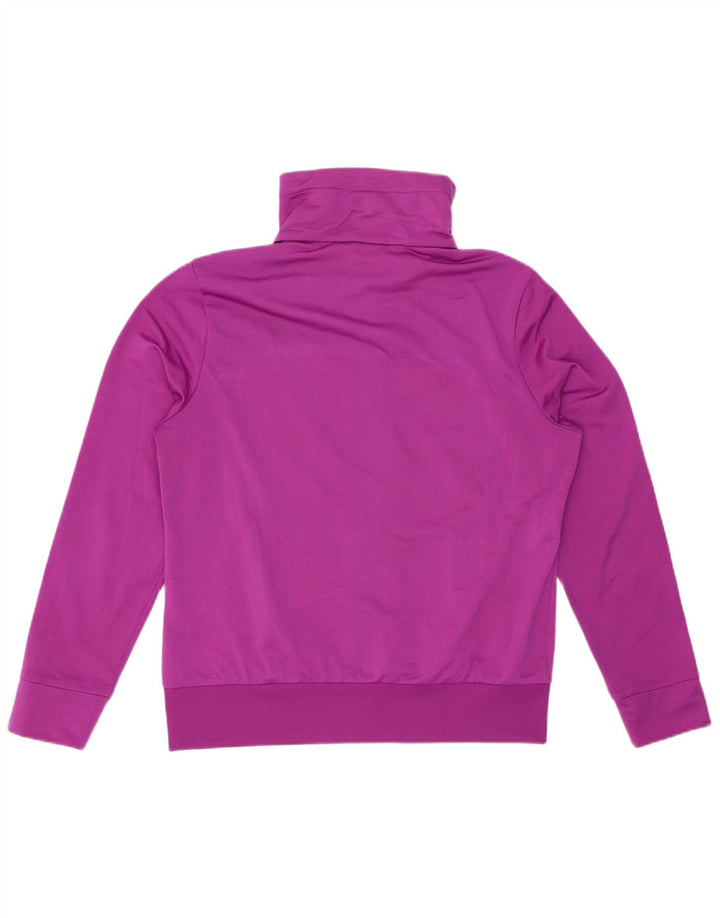 PUMA ženska gornja jakna trenirke UK 16 Large Purple Colourblock Poliester